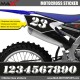 3 Kopie von HOLESHOT Startnummer Aufkleber Motocross Yamaha