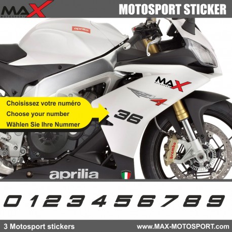 3 Kopie von SEPANG Startnummer Aufkleber Ducati kawasaki Yamaha Honda