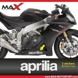 2 Aufkleber APRILIA 23 cm RS4 RSV4 TUONO SHIVER DORSODURO