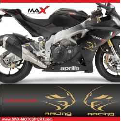 2 Aufkleber APRILIA RACING 295 mm RS4 RSV4 TUONO SHIVER DORSODURO