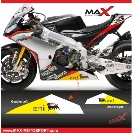 Aufklebe Sticker pack eni APRILIA RS4 RSV4 TUONO SHIVER DORSODURO