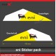 Aufklebe Sticker pack eni APRILIA RS4 RSV4 TUONO SHIVER DORSODURO