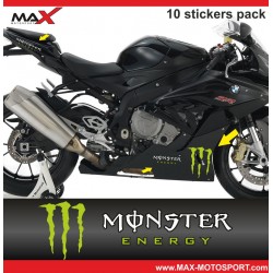 Aufkleber pack 10 logo BMW MONSTER S1000RR