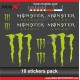 Aufkleber pack 10 logo BMW MONSTER S1000RR