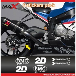 Aufkleber Pack 6 BMW Motorrad logo STAHLWILLE BMX Air Filter 2D S1000RR
