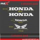 KIT 10 sticker Logo HONDA RK NGK Showa Denko Snap On GAS CBR600RR