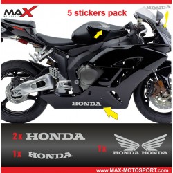 Aufkleber Pack 10 HONDA logo RK NGK Showa Denko Snap On GAS CBR600RR