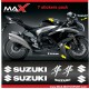 Aufkleber Pack 7 SUZUKI LOGO HAYABUSA PACK