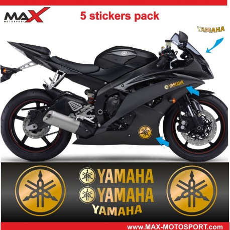 KIT 5 sticker Pack YAMAHA YZ