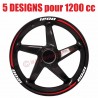 1200 Rim sticker decal for Triumph SPEED TRIPLE 1200 - SPEED TWIN - TIGER