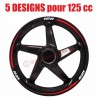 125 Rim sticker decal for KTM 125 Duke - RC125
