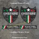 EMOZIONE PRODOTTO IN ITALIA sticker decal for APRILIA DUCATI MV AGUSTA
