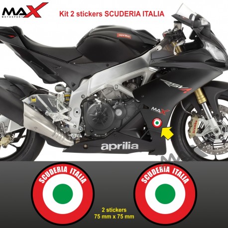 SCUDERIA ITALIA MILITARE aufkleber für APRILIA