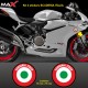 Pack sticker SCUDERIA ITALIA MILITARE pour DUCATI