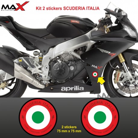 SCUDERIA ITALIA COMPETIZIONE aufkleber für APRILIA