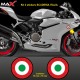 Pack sticker SCUDERIA ITALIA COMPETIZIONE pour DUCATI