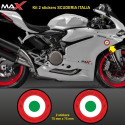 Pack sticker SCUDERIA ITALIA COMPETIZIONE pour DUCATI