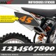 3 Kopie von MX1 Startnummer Aufkleber Motocross KTM