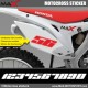3 Kopie von OFF-ROAD Startnummer Aufkleber Motocross Honda