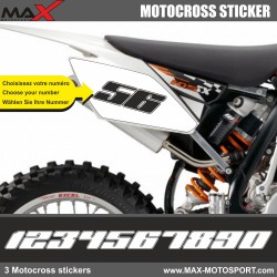 3 Kopie von OFF-ROAD Startnummer Aufkleber Motocross KTM