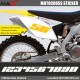 3 Kopie von OFF-ROAD Startnummer Aufkleber Motocross Suzuki
