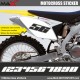 3 Kopie von OFF-ROAD Startnummer Aufkleber Motocross Suzuki