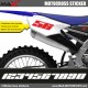 3 Kopie von OFF-ROAD Startnummer Aufkleber Motocross Yamaha