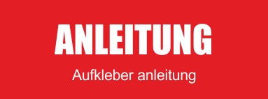 AUFKLEBER ANLEITUNG MAX MOTORSPORT
