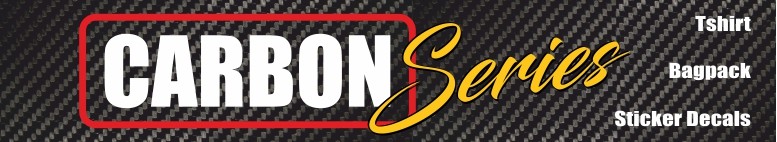 Carbon series Tshirt Bagpack Sticker decals